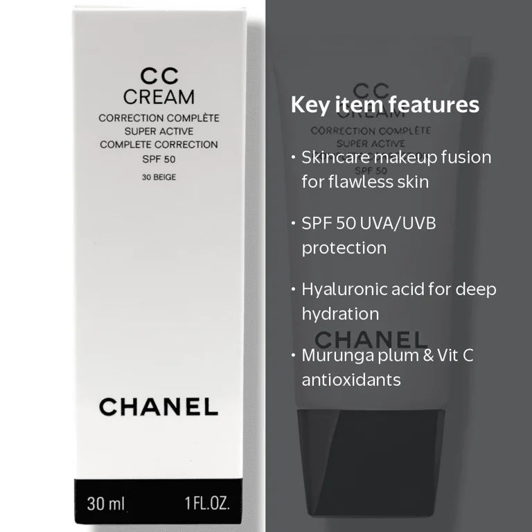 Chanel CC Cream Super Active Complete Correction SPF 50, #30 Beige