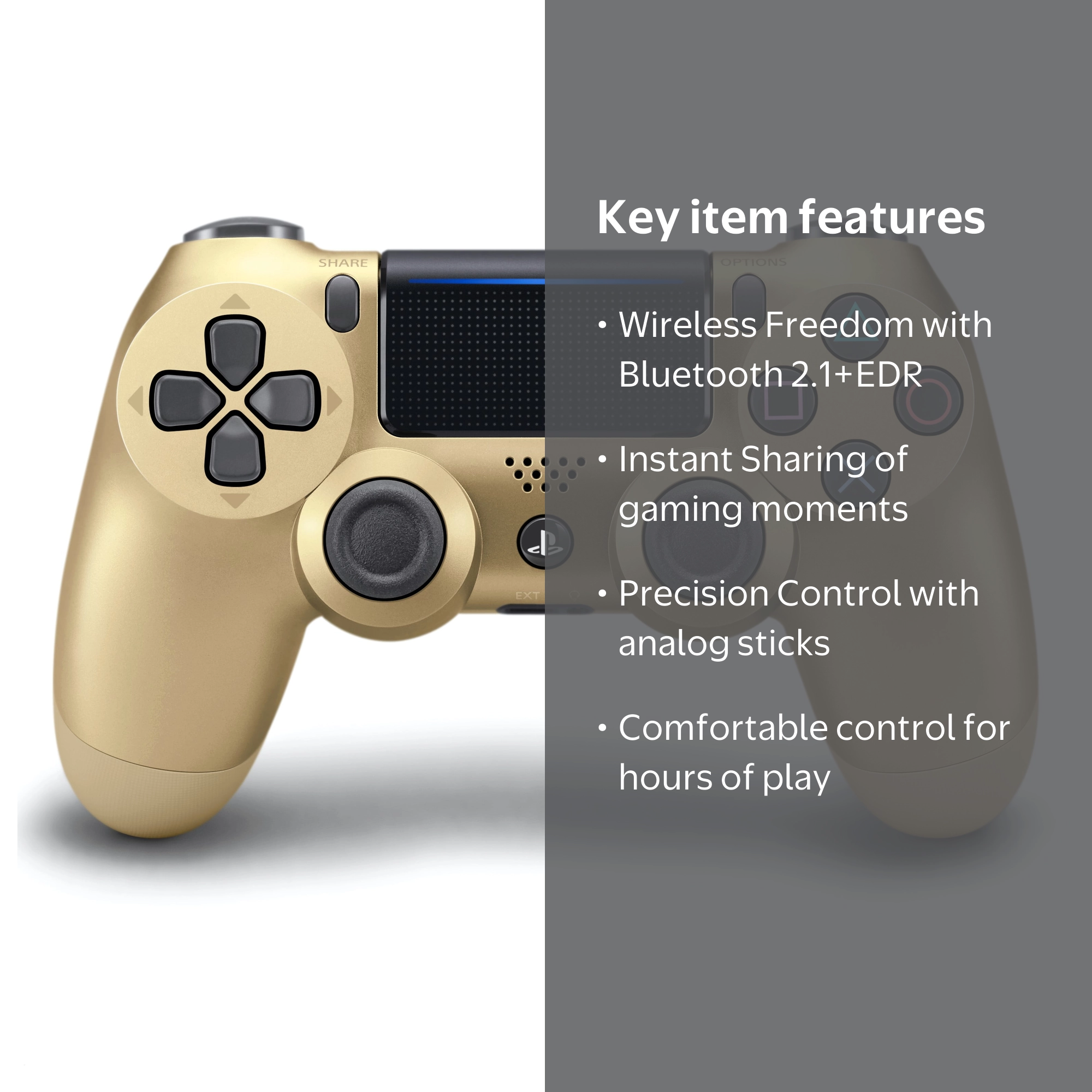PS4 DUALSHOCK4 ゴールド 新品 Amazon.com: DualShock 4 Wireless Controller for PlayStation 4