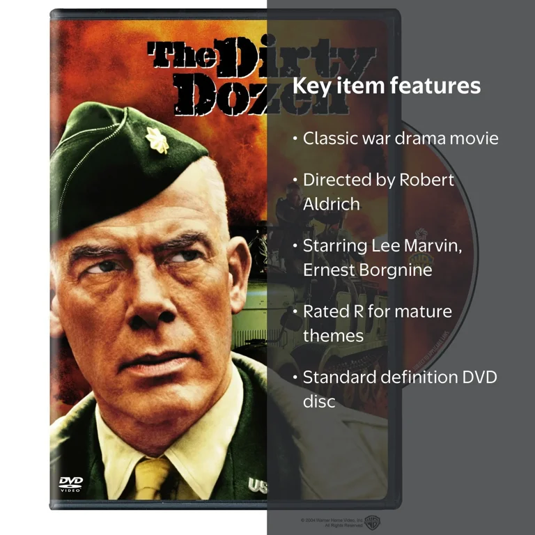 人喰族 DVD MAKE THEM DIE SLOWLY Warner Bros., DVD, The Dirty Dozen 2007, Classic War Drama