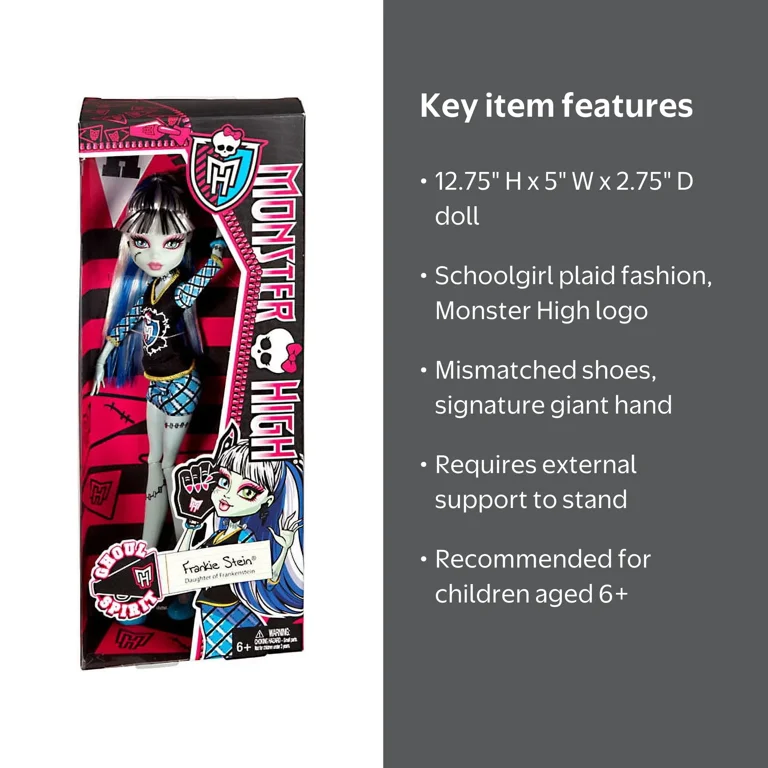 Monster High Ghoul Spirit Frankie Stein Doll - Walmart.com