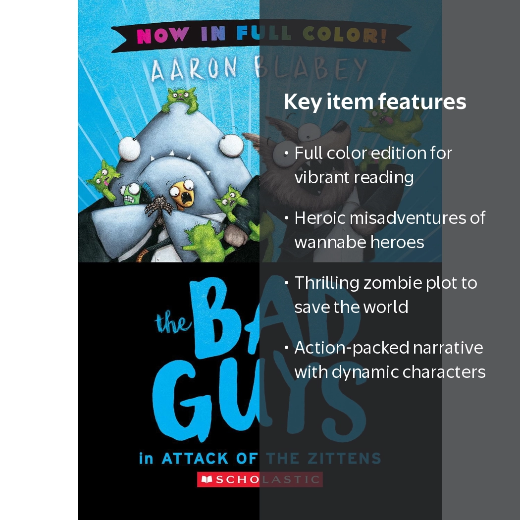 The Bad Guys in Attack of the Zitten (Bad Guys #4 Color Edition