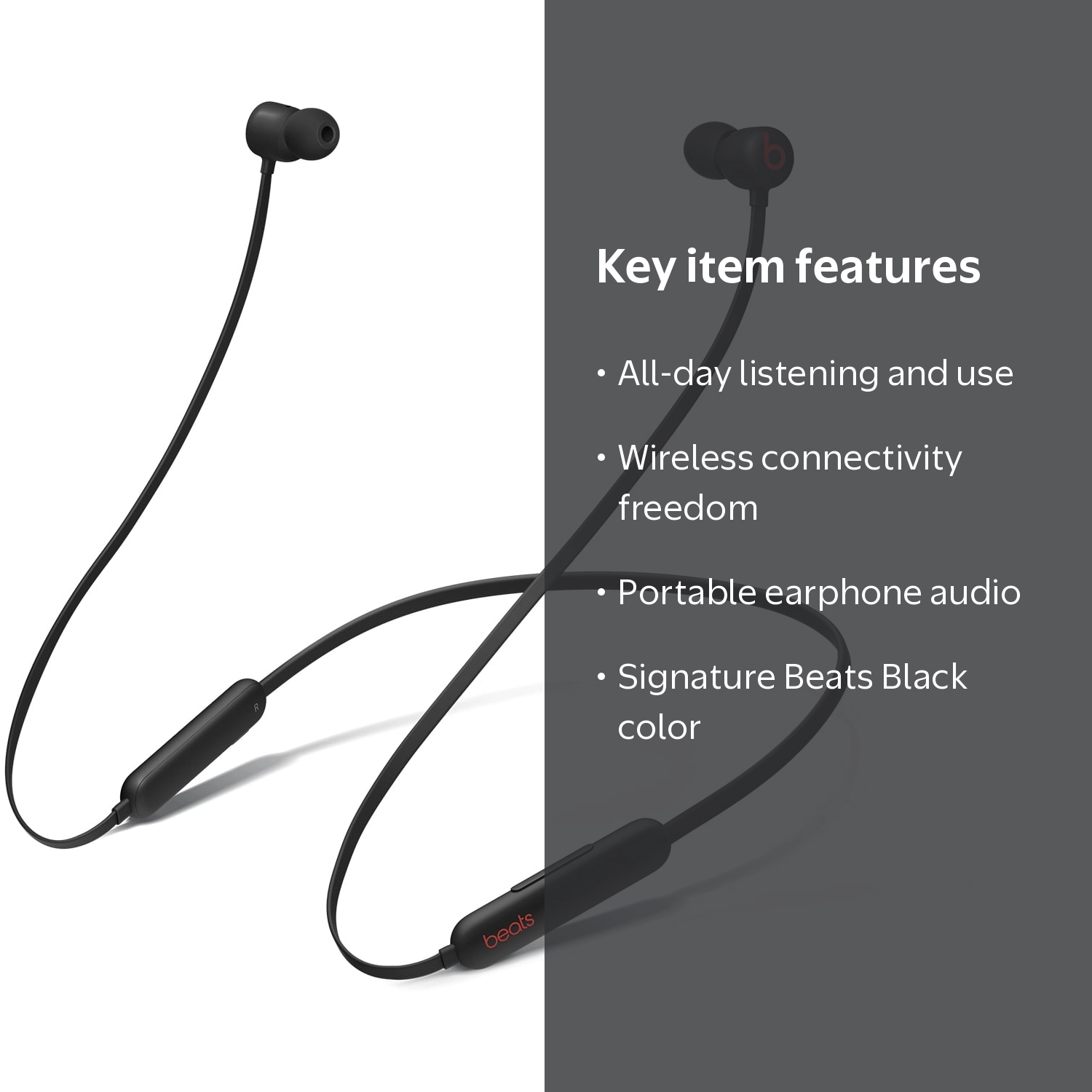 Beats by Dr. Dre, All-Day Wireless Earphones, Beats Black