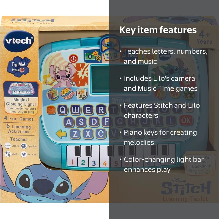 VTech Stitch Interactive & Educational Learning Tablet - Walmart.com