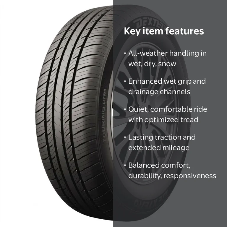 Dextero DTR1 All-Season Touring Tire, 215/60R16, 95H - Walmart.com