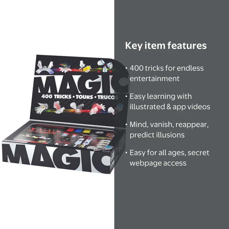 Marvin's Magic Ultimate Adults Mystery Game Kit Set: 400 Magic