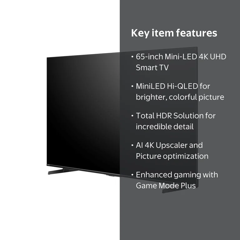 Hisense 65インチ 4K SMART テレビ Hisense 65