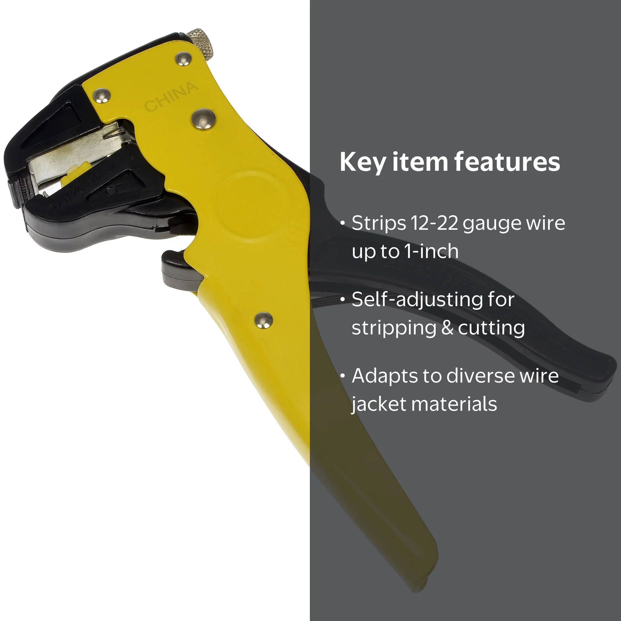 Dorman 86259 Wire Stripper Black and Yellow - Walmart.com