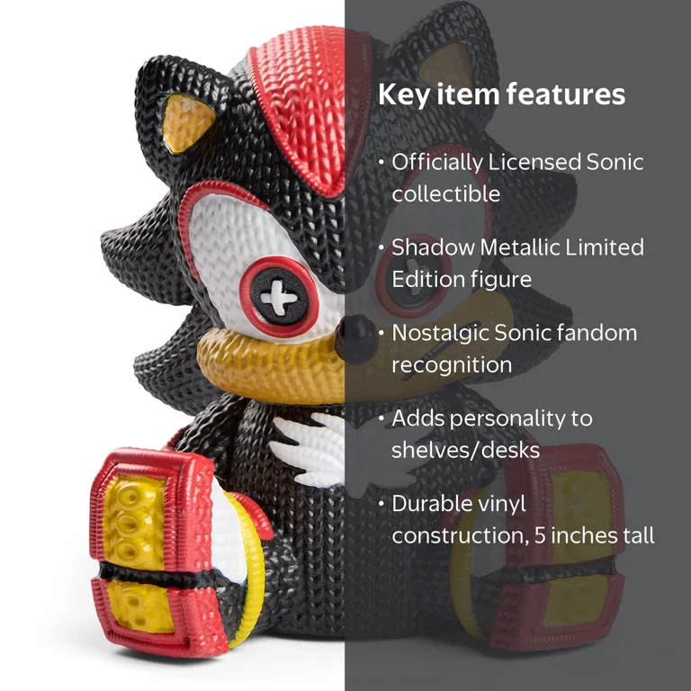 Sonic the Hedgehog - Shadow Metallic Limited Edition Vinyl Figure