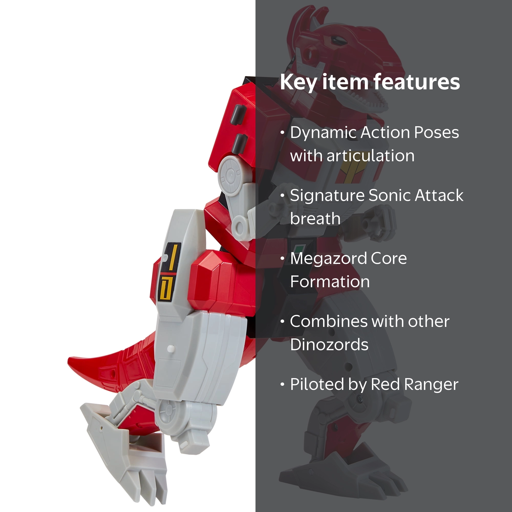 Power Rangers Tyrannosaurus Dinozord Deluxe Combinable Dinozord