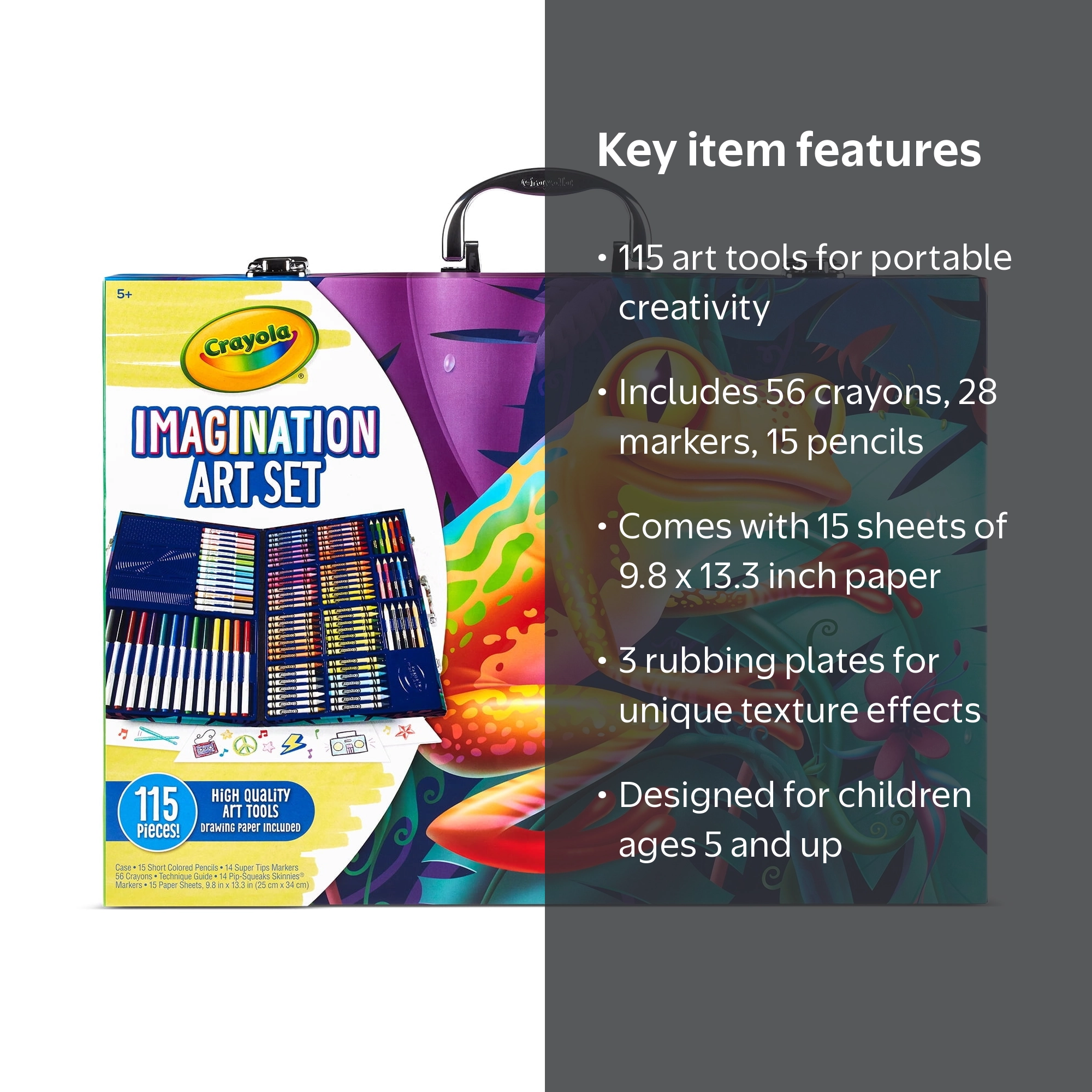 Crayola Imagination Art Set: Creative Fun for Kids with Crayons