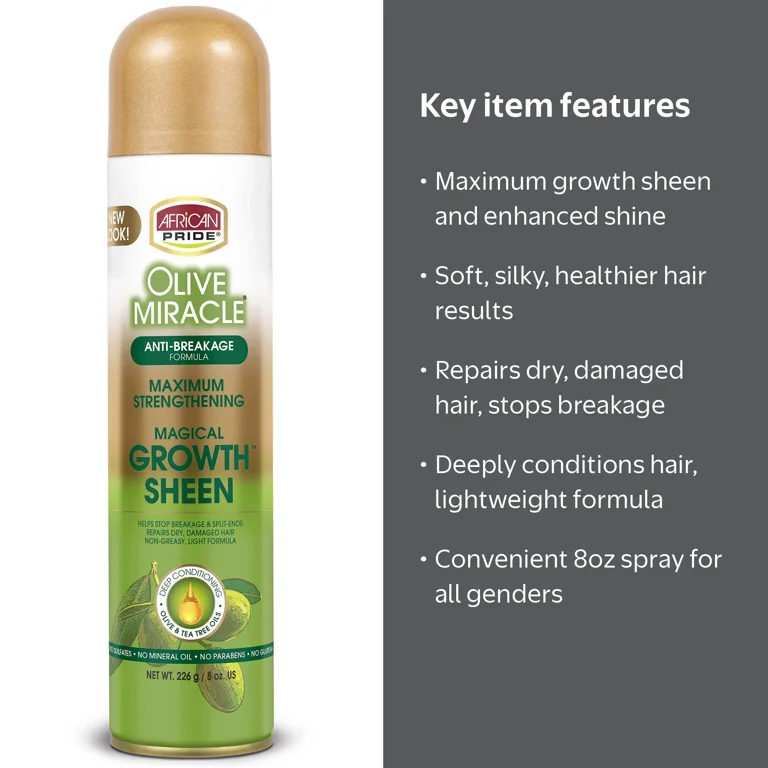 African Pride Olive Miracle Anti-Breakage, Dry Protection Hair