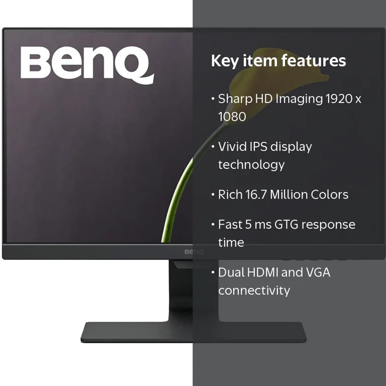 BenQ GW2283 22 Full HD 60 IPS LCD Monitor - 16:9 - Black