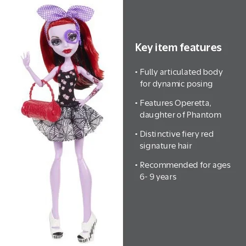monster high dance class operetta doll - Walmart.com