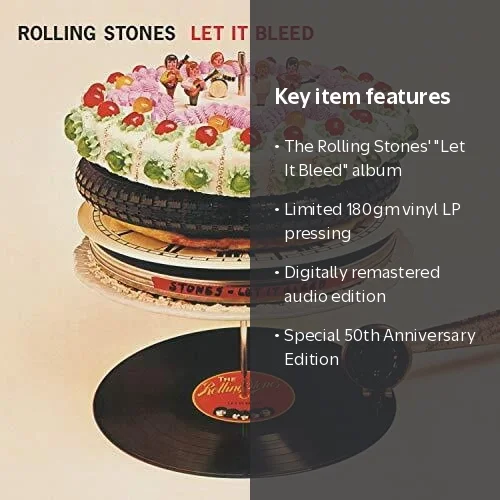 Abkco, Let It Bleed, 50th Anniversary Edition, Vinyl - Walmart.com