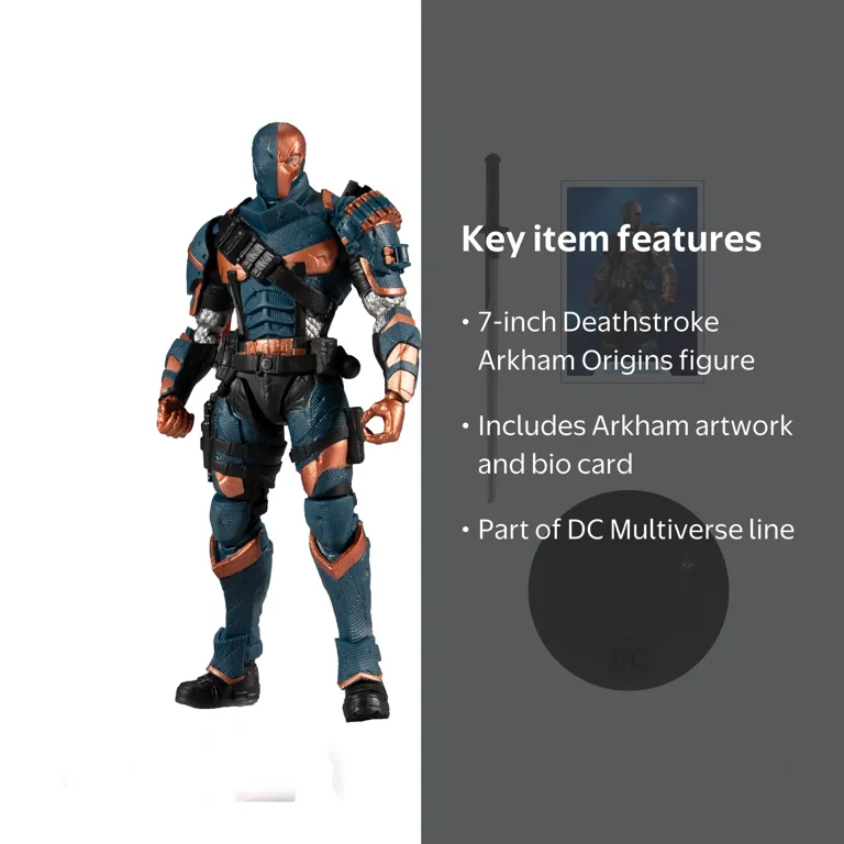 McFarlane Toys, Action Figure, Arkham Origins Deathstroke 7