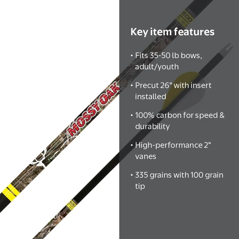 Killer Instinct Carbon Archery Arrow - Walmart.com