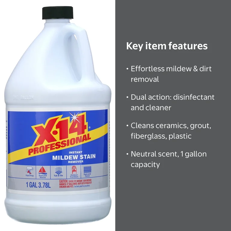 X-14 The Bathroom Expert Deep Clean Mildew Stain Remover, Multi