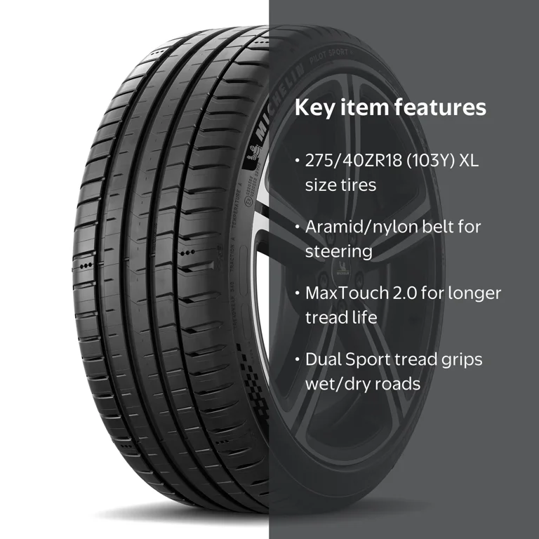 Michelin Pilot Sport 5 275/40ZR18 (103Y) XL - Walmart.com