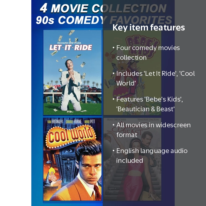 90s Comedy Favorites: 4-Movie Collection - Walmart.com