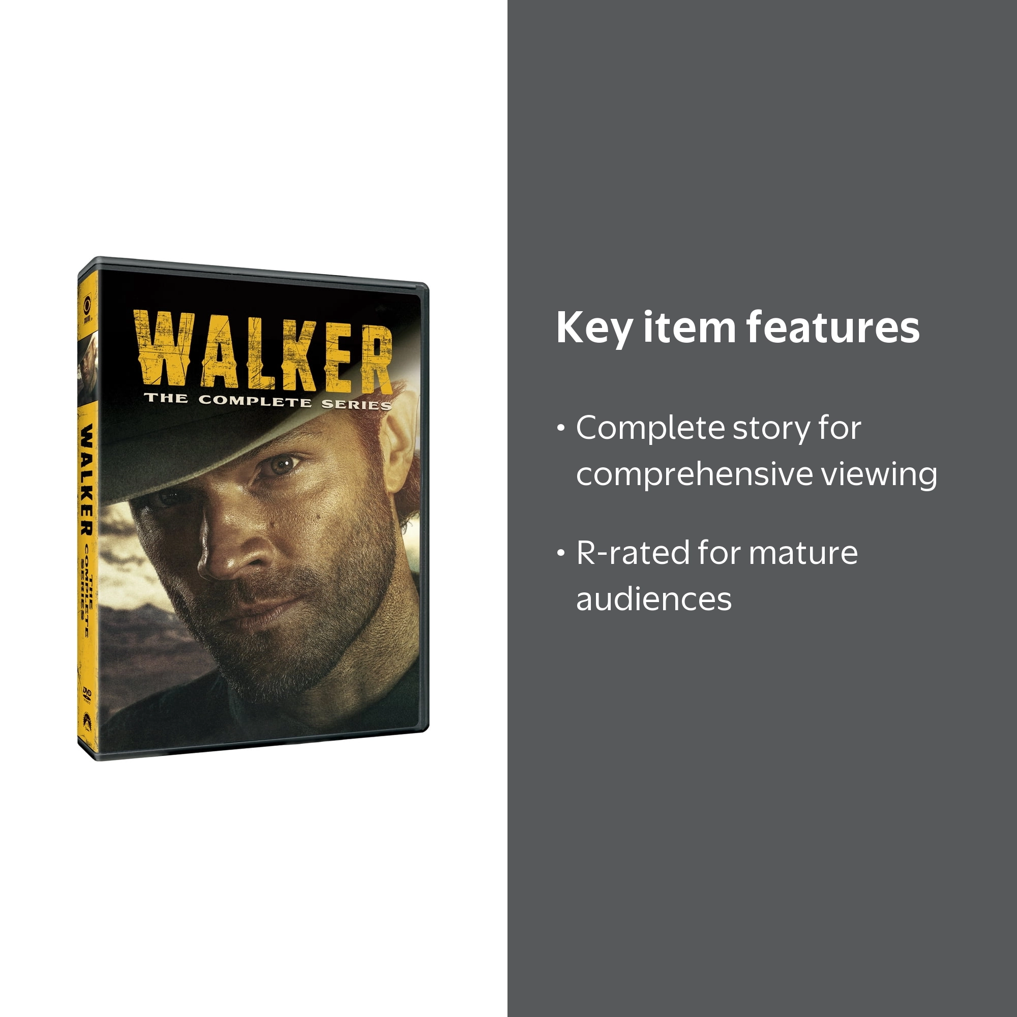 CBS Mod, Walker The Complete Series, DVD Collection starring Jared