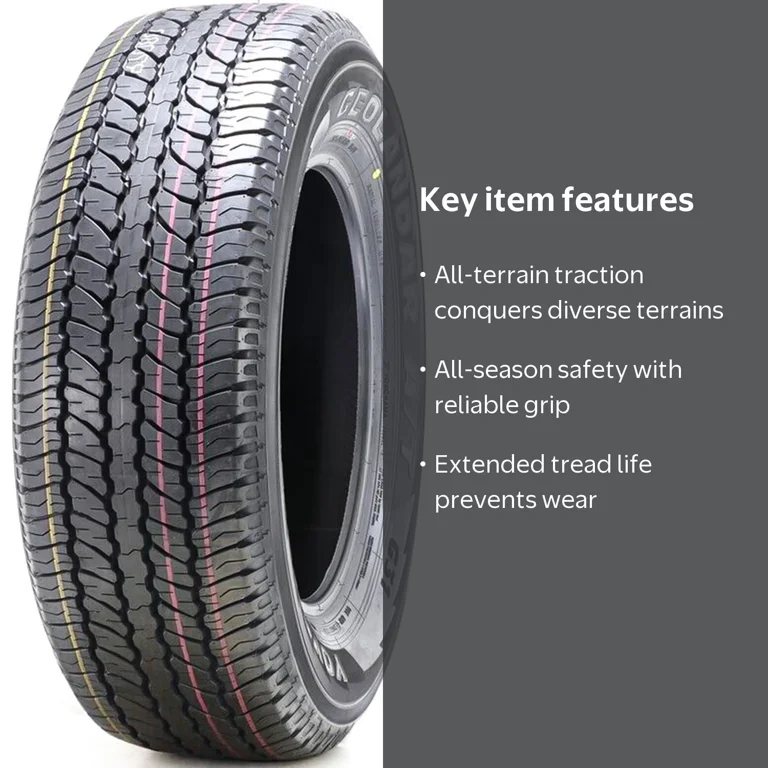 かの(265/65R18) Yokohama Geolandar A/T G31A 265/65R18 114V All Terrain, SUV Truck