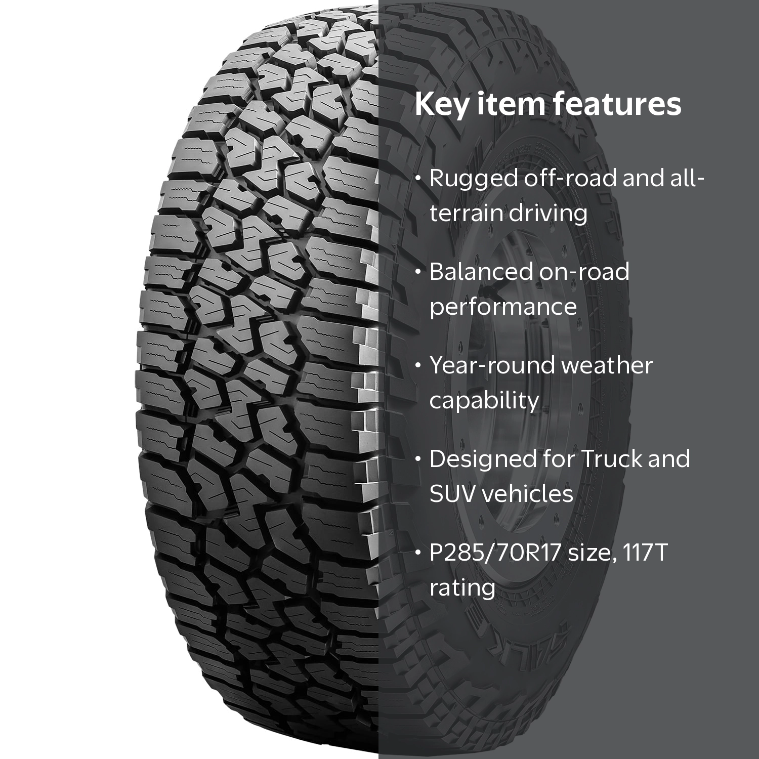 Falken Wildpeak A/T3W P285/70R17 117T BW All Terrain Tire