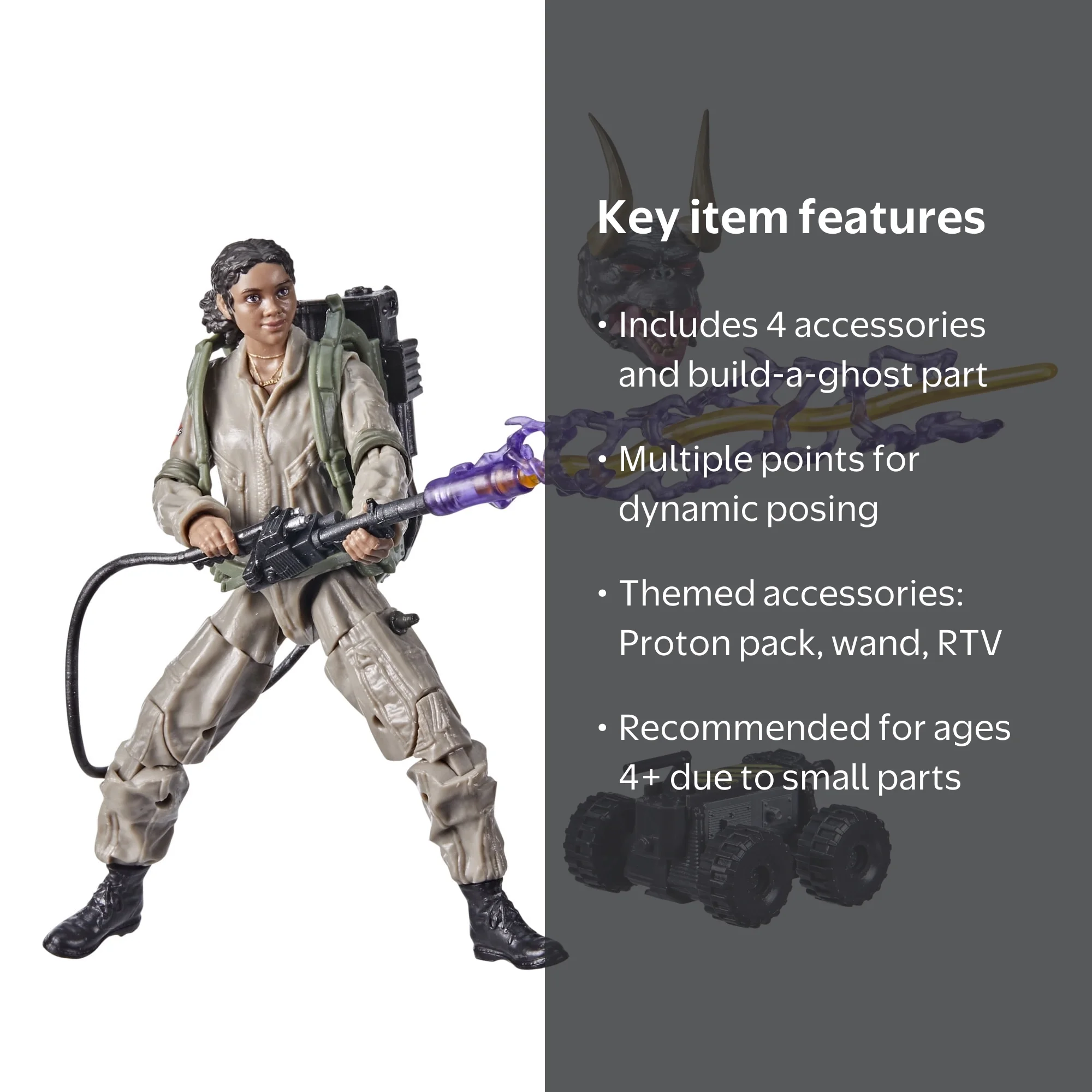 Ghostbusters Plasma Series Lucky 6-Inch Collectible Action Figure