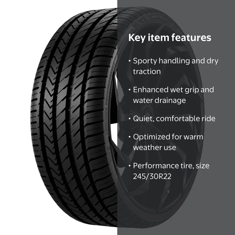 Lexani, Passenger Tire, 245/30R22 95W, Performance Traction