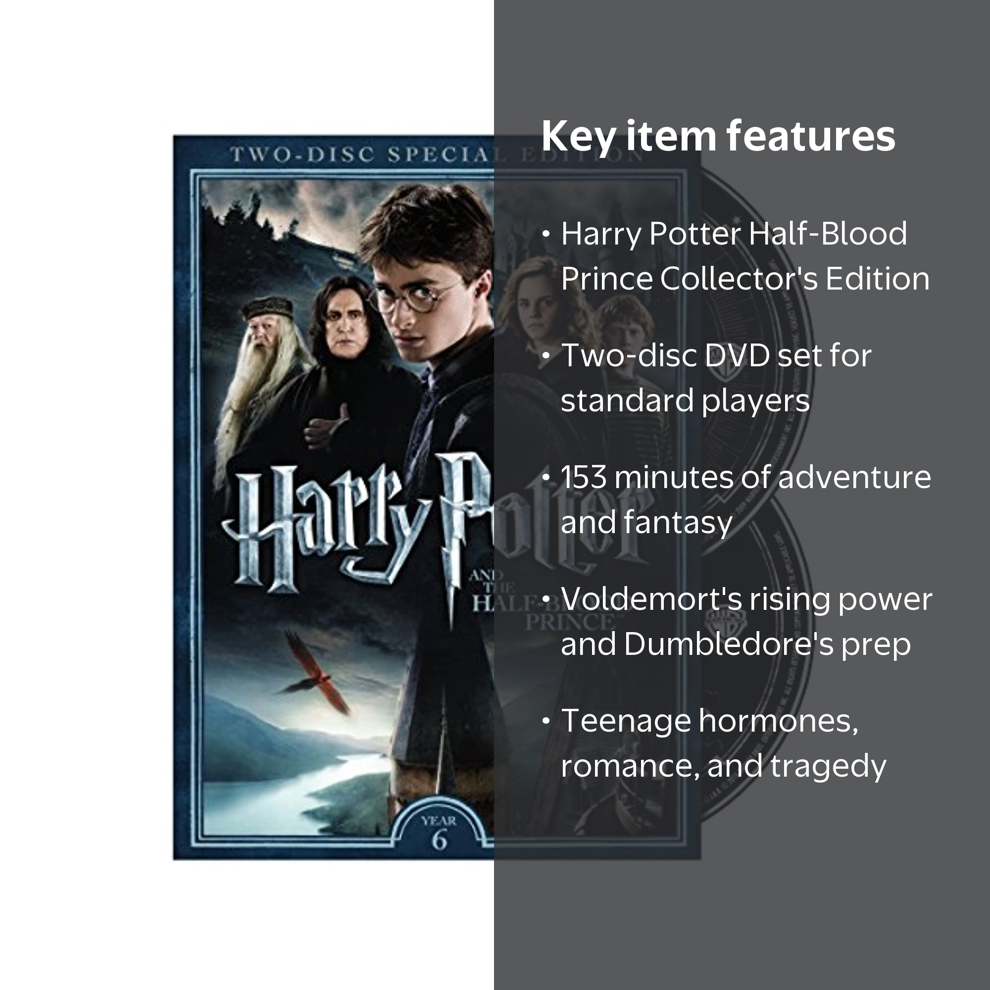 Harry Potter and the Half-Blood Prince SE (2-Disc) (DVD 2-Disc
