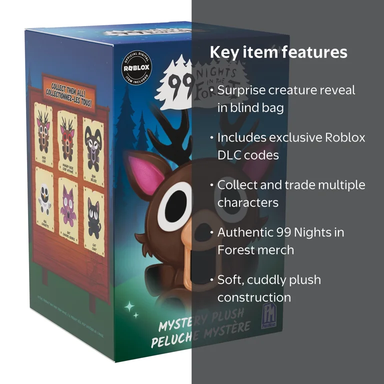 99 Nights in the Forest Blind Bag Plush Series 1 Includes DLC