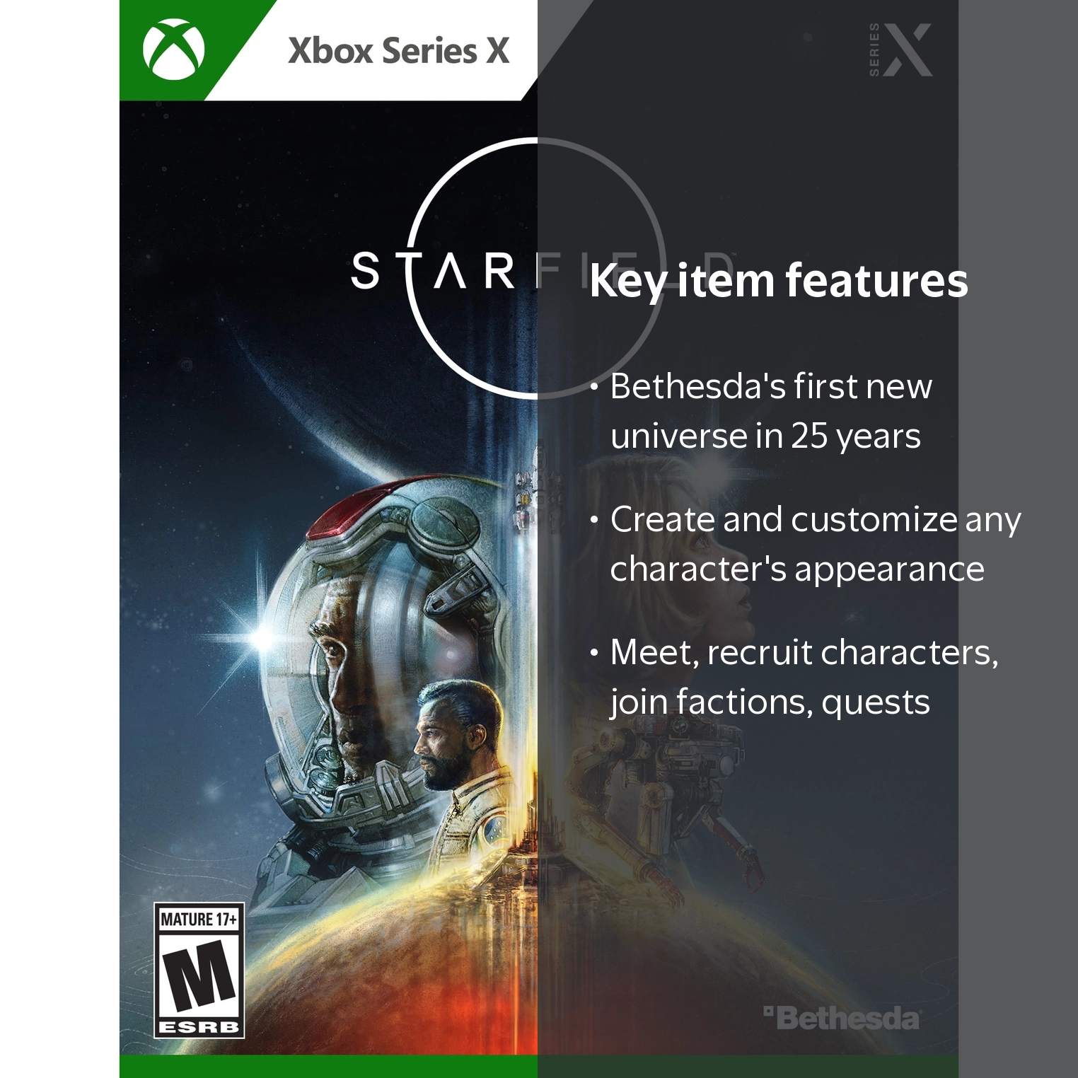 Bethesda Softworks, Xbox Series X, Starfield, Next-Gen RPG
