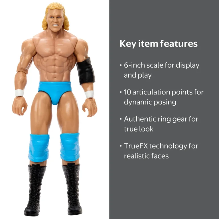 WWE Sid Justice Action Figure, Main Event Series #155 6-inch