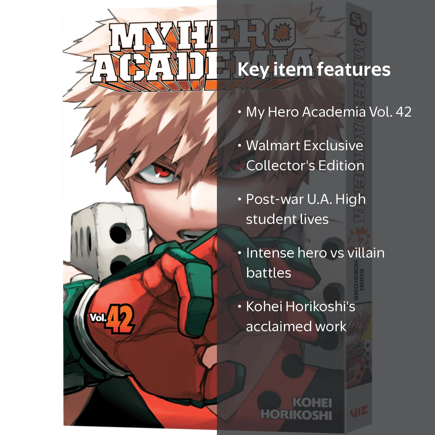 MY HERO ACADEMIA, VOL. 42 (WALMART EXCLUSIVE EDITION) (Paperback