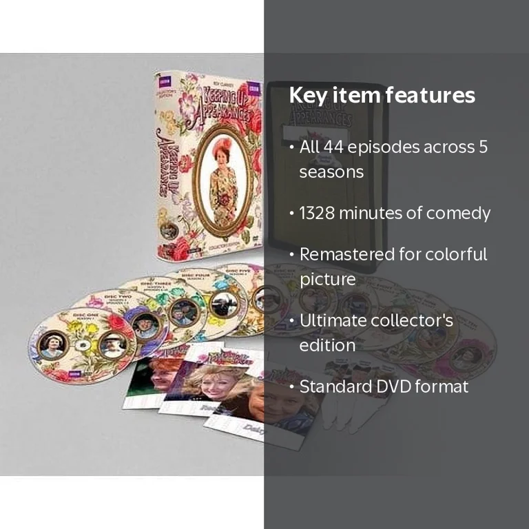 SDS, Keeping Up Appearances Collectors Edition DVD, Complete