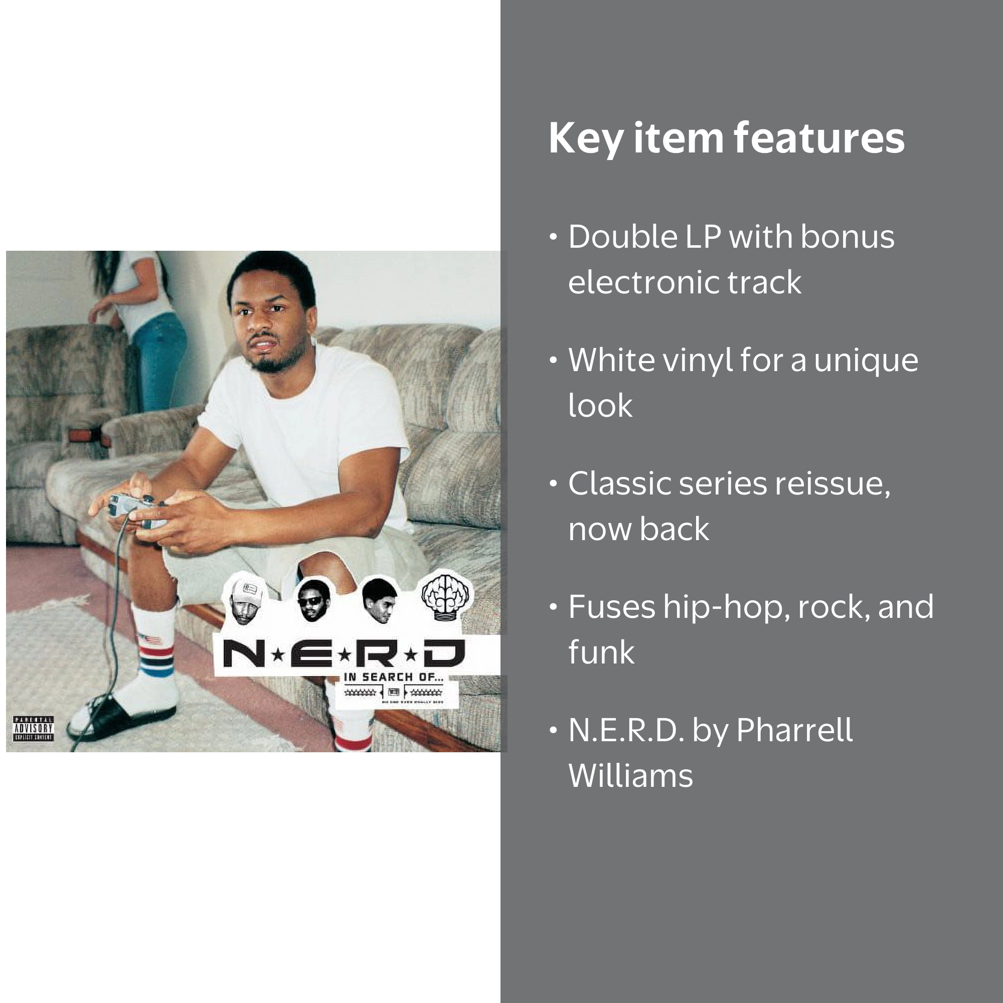 N.E.R.D. - In Search of - Music & Performance - Vinyl - Walmart.com