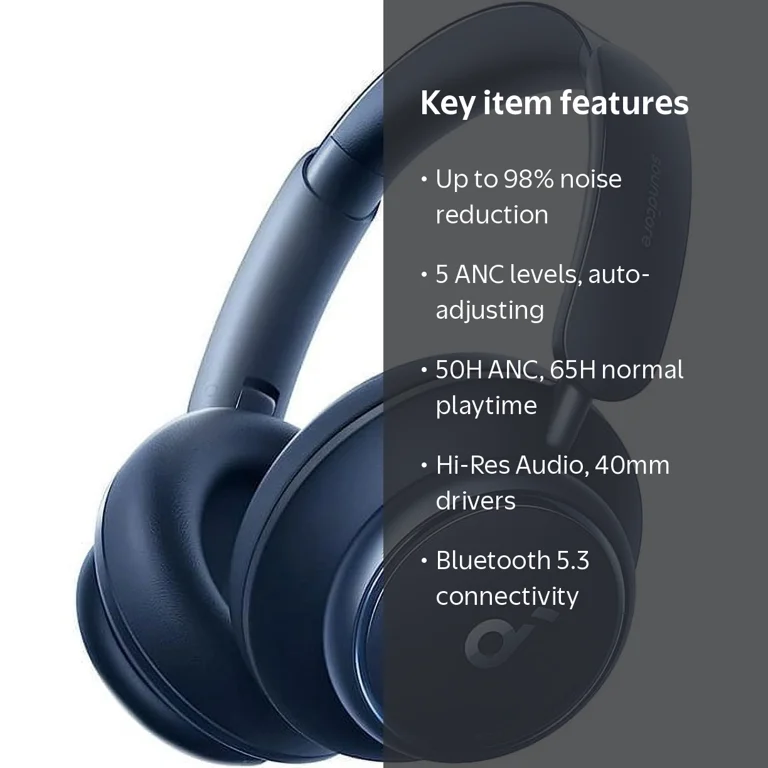 Soundcore by Anker Space Q45 Noise Cancelling Wireless Headphones