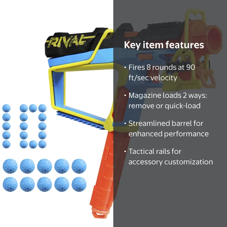 Nerf, Blaster, Mirage XXIV-800, 8 Rounds at 90 FPS - Walmart.com