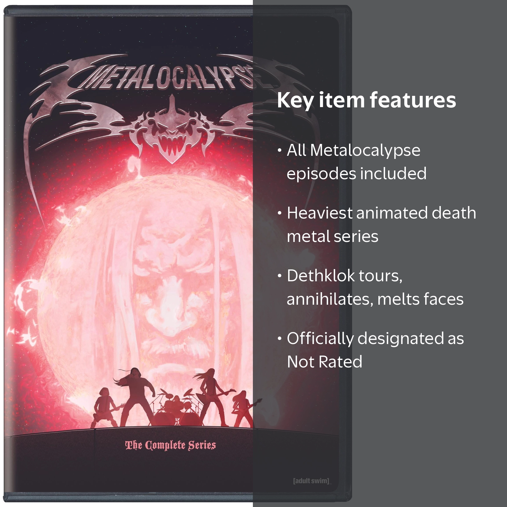 Free Shipping! SDS Metalocalypse The Complete Series DVD Heavy