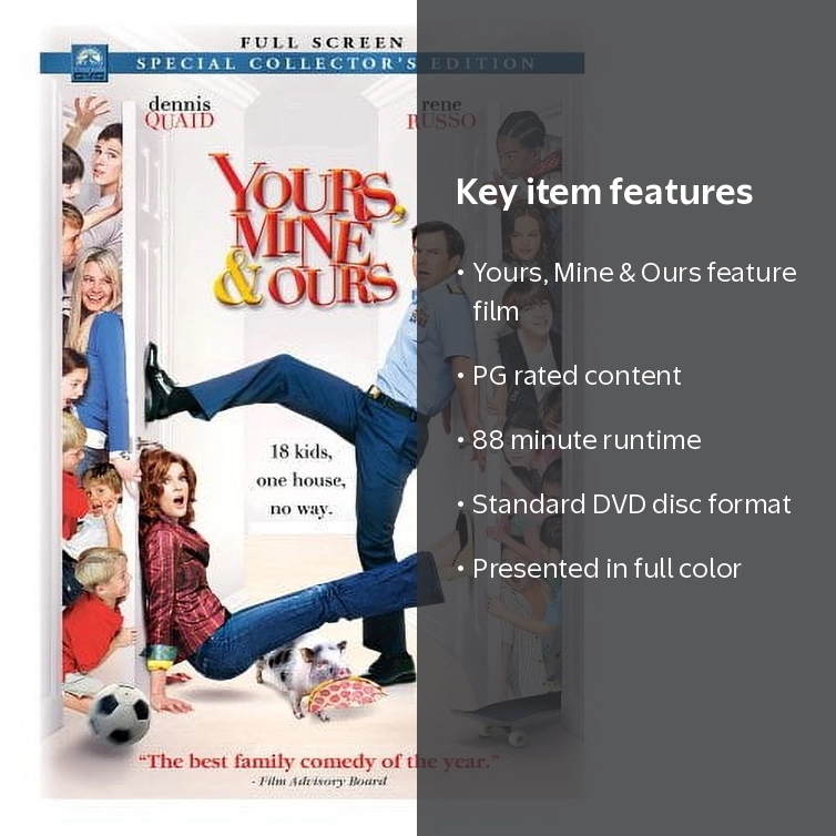 Yours, Mine & Ours (DVD) - Walmart.com