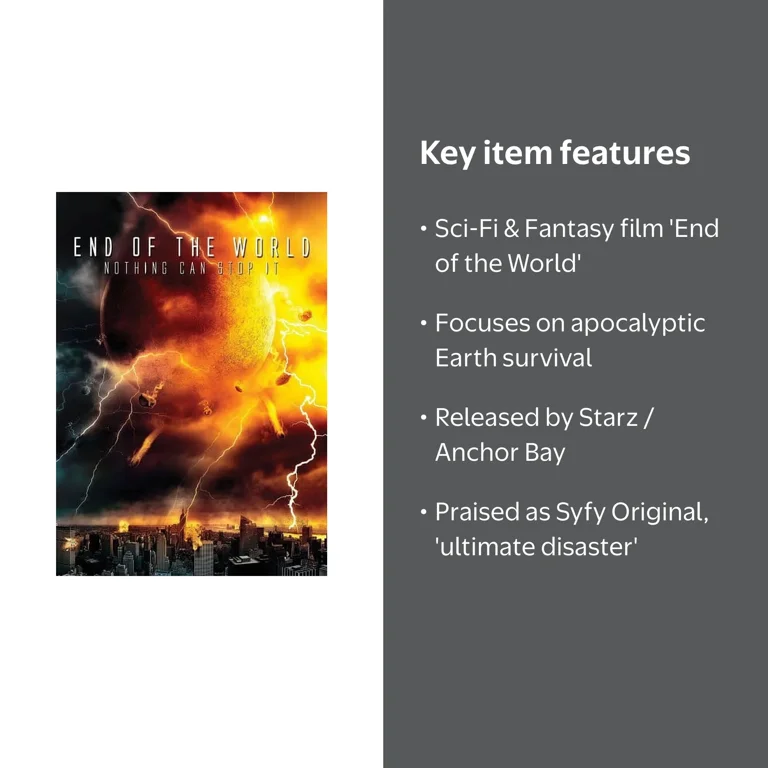 End of the World (DVD), Starz / Anchor Bay, Sci-Fi & Fantasy