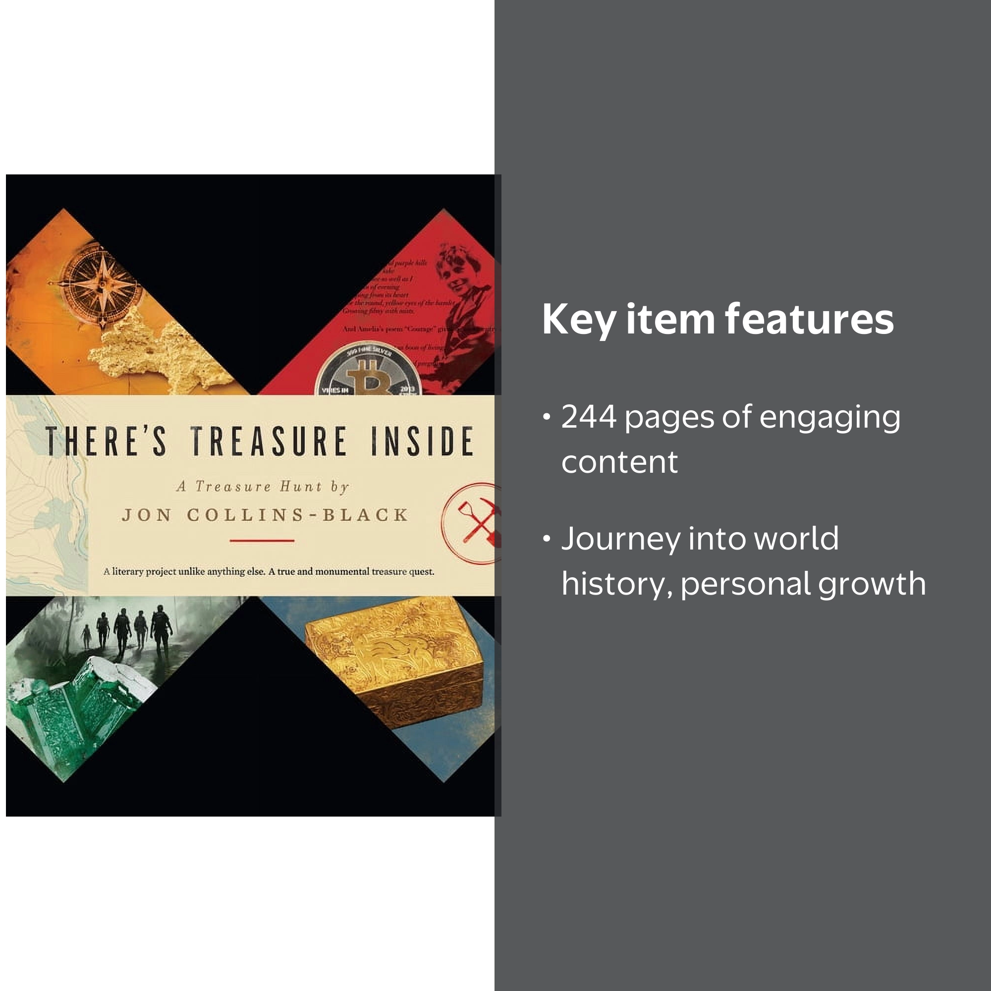 There's Treasure Inside, (Hardcover) - Walmart.com