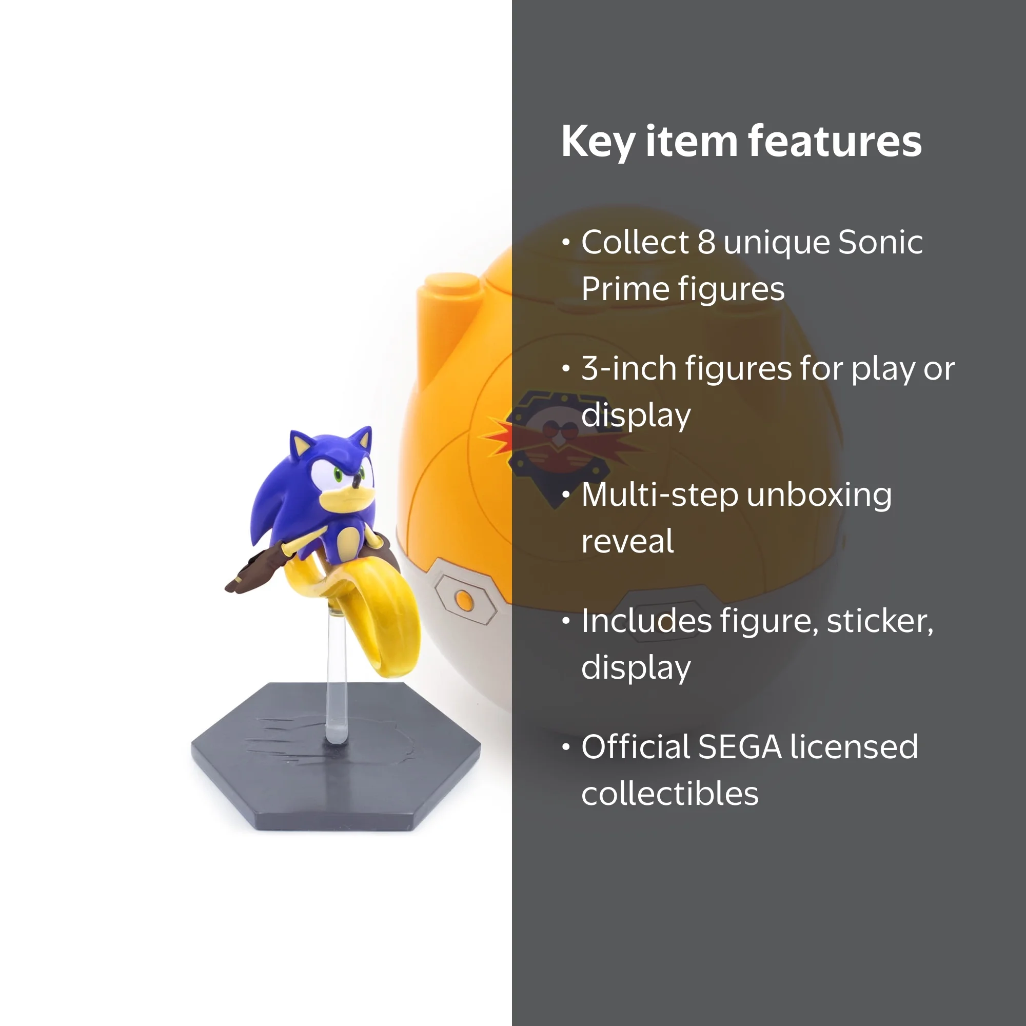 Sonic Chaos Capsule | Character sets for department stores