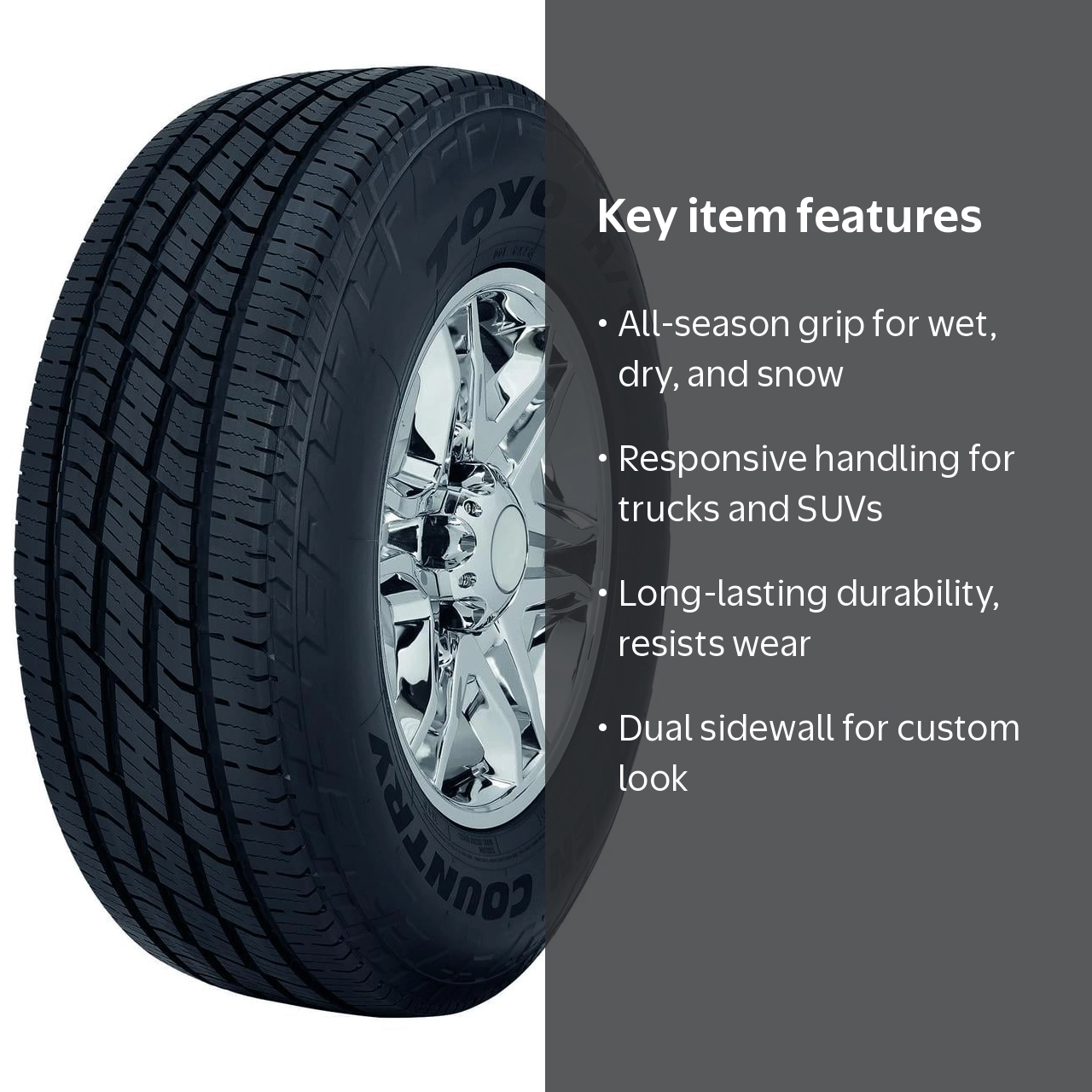 Toyo Open Country H/T II All-Season 285/65-20 127/124 R Tire