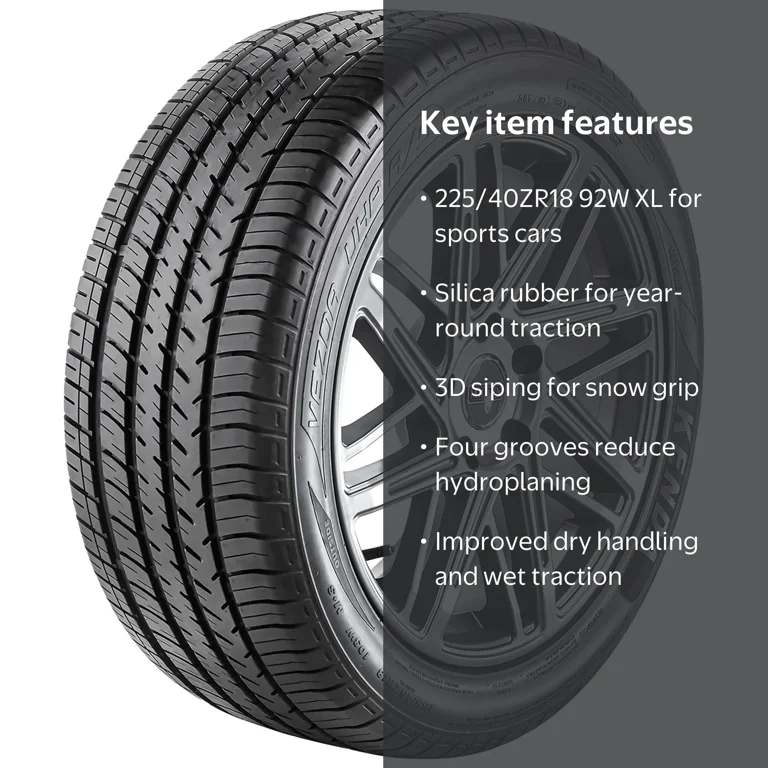 Kenda Vezda UHP A/S (KR400) UHP All Season 225/40ZR18 92W XL Kenda Vezda UHP A/S (KR400) UHP All Season 225/40ZR18 92W XL