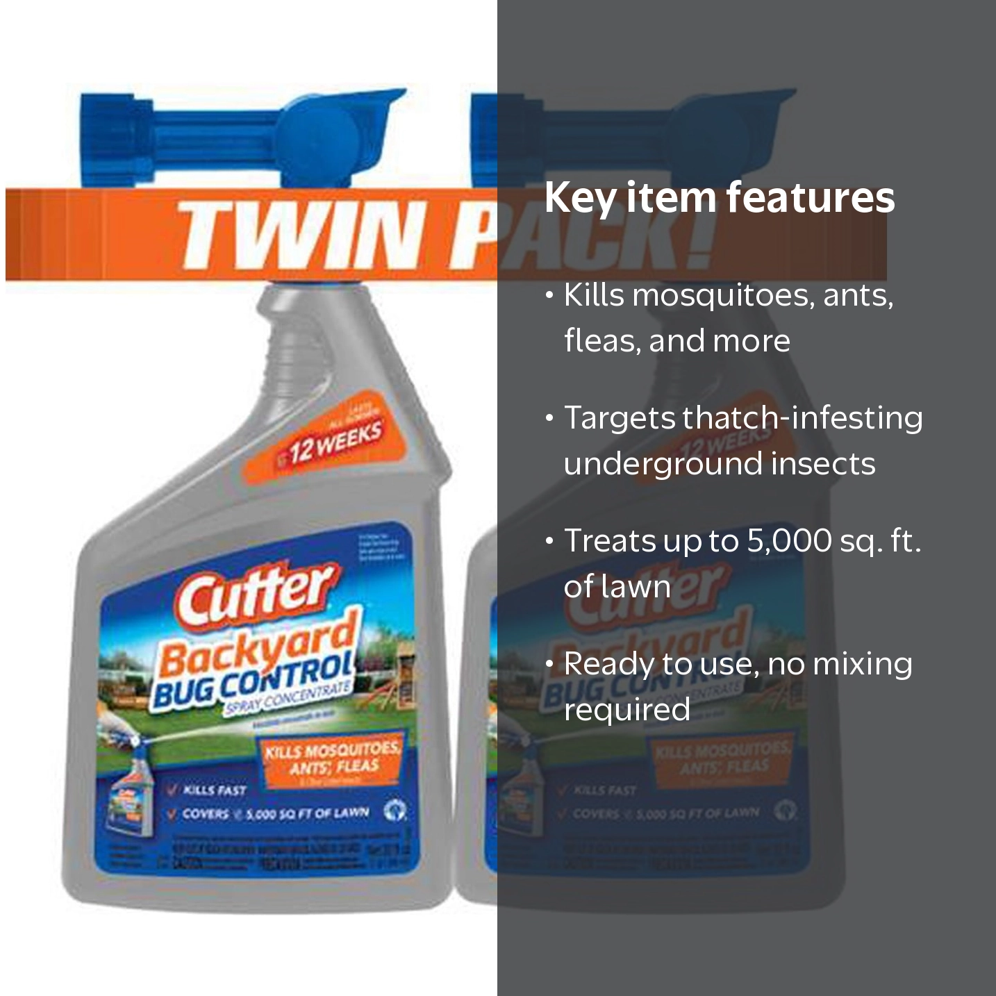 Cutter 32-Oz. Backyard Bug Control Spray Concentrate, 2 pk