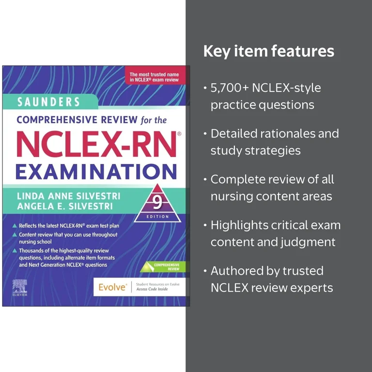 Linda Anne Silvestri, Saunders NCLEX-RN Review, 2022 Edition