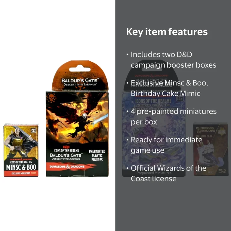WizKids Dungeons & Dragons Icons of the Realms Miniatures Booster
