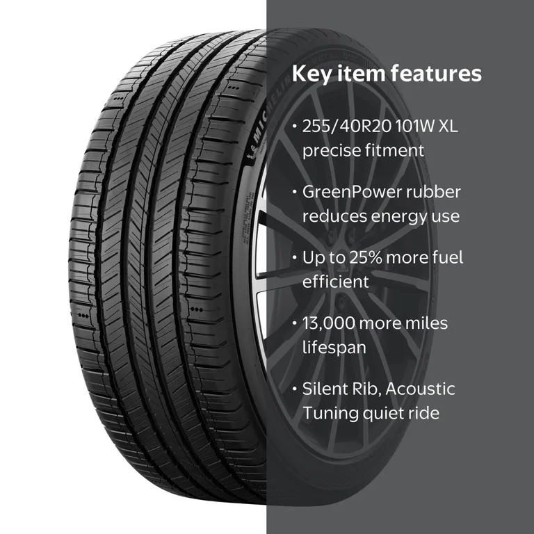 Michelin E Primacy All Season 255/40R20 101W XL Tire - Walmart.com