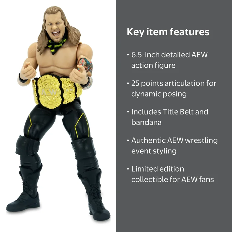 AEW Unrivaled Collection Chris Jericho 6.5 inch Action Figure
