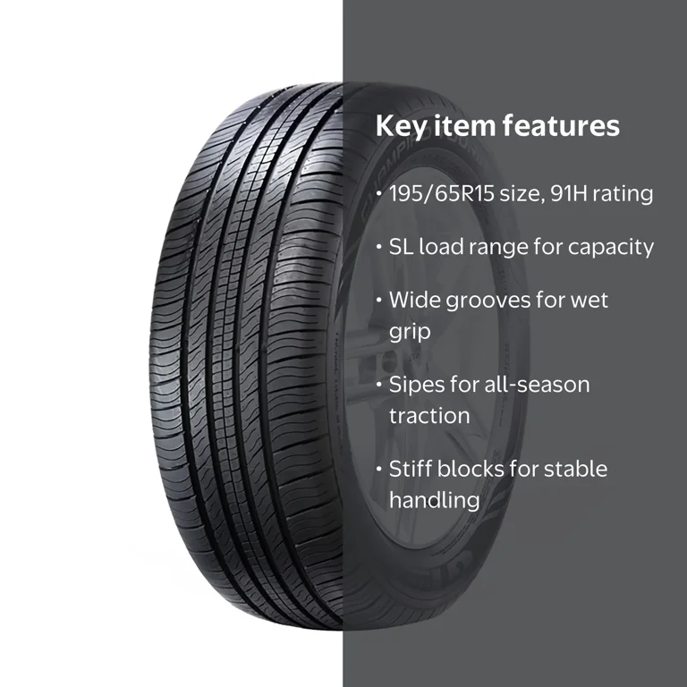 GT Radial Champiro Touring A/S All Season 195/65R15 91H Passenger